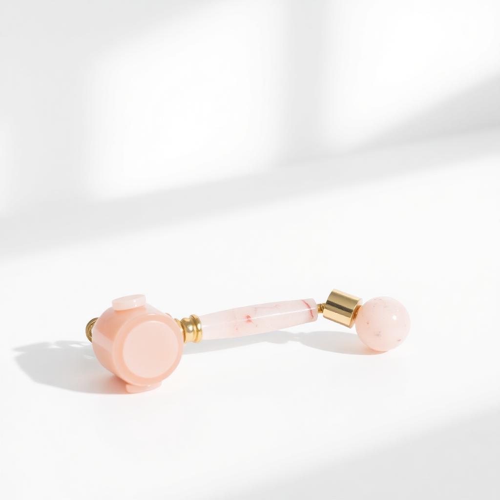 Rose Quartz Jade Roller & Gua Sha Set