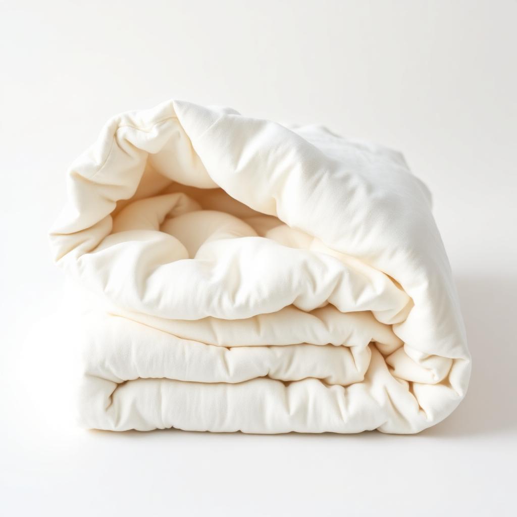 Weighted Blanket Throw (9kg, Pebble White)