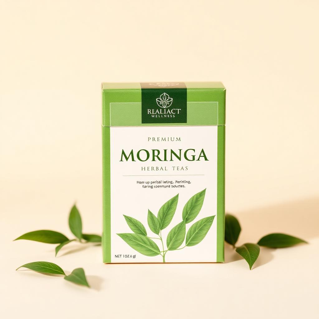 Premium Moringa Tea – 135 Tea Bags